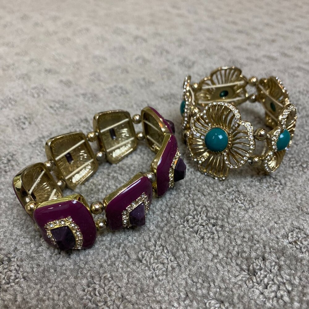 Ann Taylor Factory Costume Bracelets (Set of 2)